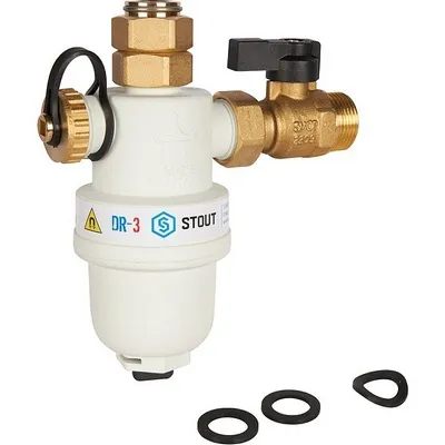 Сепаратор шлама 3/4" магнитный для настенных котлов Stout SFW-0072-000020