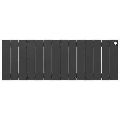 Радиаторы Royal Thermo PianoForte 300 Noir Sable биметаллические, чёрные боковое подключение