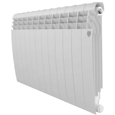 Радиаторы Royal Thermo BiLiner 500 Bianco Traffico биметаллические, белые боковое подключение