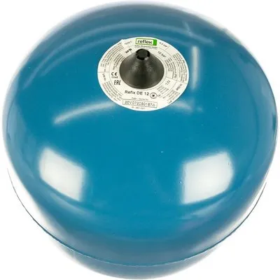 Бак расширительный для ГВС 12 л 3/4" 10 бар синий Reflex DE 7302000