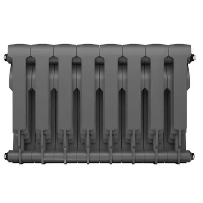 Радиаторы Royal Thermo BiLiner 350 Silver Satin биметаллические, серебристые боковое подключение
