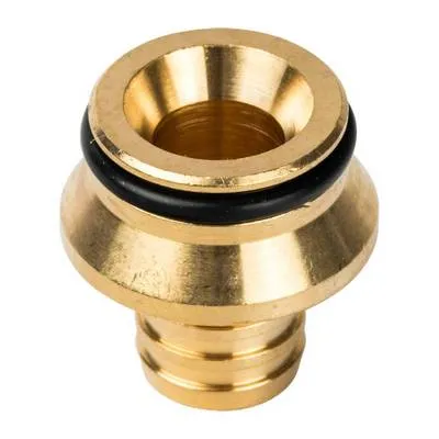 Соединитель коллекторный обжимной Stout Ø16(2.2)х3/4"ЕК евроконус для полимерной PEX трубы SFC-0020-001622