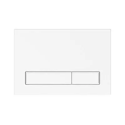 Клавиша смыва Elsen пластик, прямоугольная форма, белый E08.white