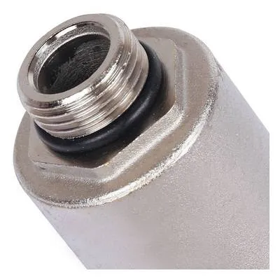 Воздухоотводчик автоматический Stout 1/2" Наружная резьба вертикальный выпуск никель SVS-1011-000015