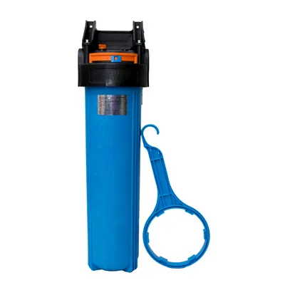 Фильтр магистральный 1" Джилекс Big Clear (BB) 20" с пластиковой колбой БЕЗ картриджа 1 М 20" 9059