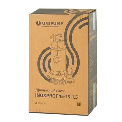 Насос дренажный Unipump Inoxprof 12-13-1,1 11296