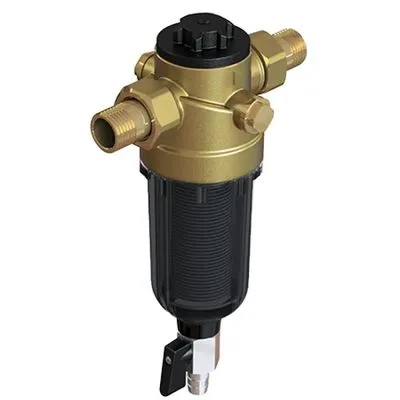 Фильтр обратной промывки для ГВС, 1/2" Латунь Elsen ERF04.1212