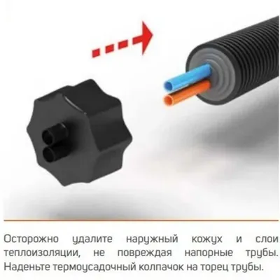 Колпачок термоусадочный двойной Terrendis