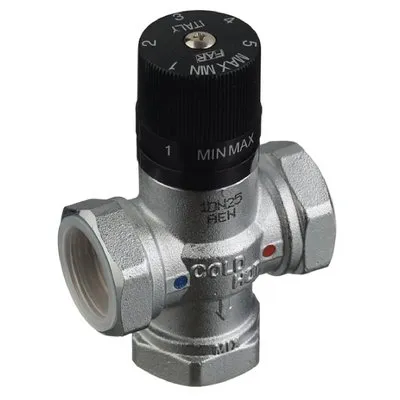 Клапан термостатический 20-65 °C Kvs=1,6 м³/час с центральным смешением 1/2" Far FA 3950 12