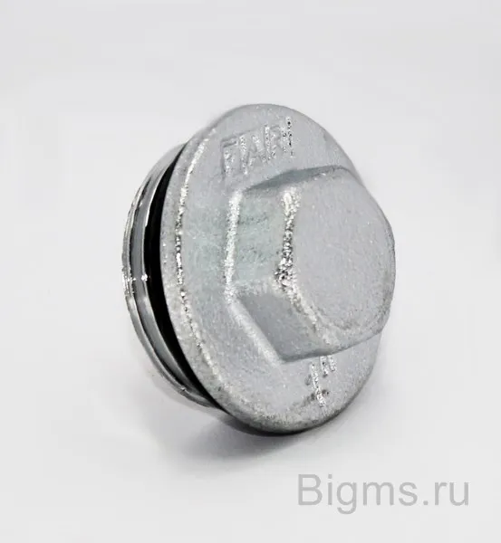 Заглушка (пробка) с наружной резьбой o-ring хром FAR латунь