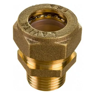 Переходник с наружной резьбой для гофрированной трубы Lavita