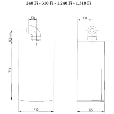 Котёл газовый Baxi Luna-3 Comfort 1.310 Fi CSE45531358-