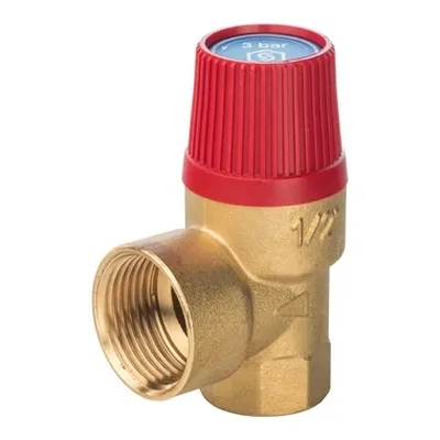 Клапан предохр. ОТОПЛ. Stout 3 бар 1/2" вн-вн SVH