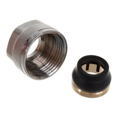 Соединитель коллекторный обжимной Elsen Ø15х3/4" ЕК евроконус для медной трубы EFB01.15Cu-EK