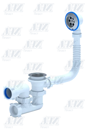 Сифон для ванны 11/2х40 пластик АНИ пласт Е250