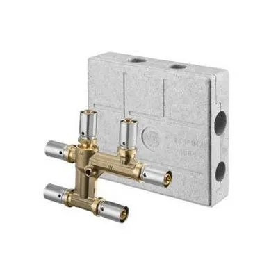 Узел распределительный 20х16х20 пресс Латунь Oventrop Cofit PD