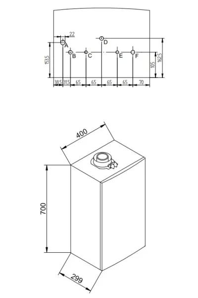 Котёл газовый конденсационный Baxi Duo-tec Compact 28 кВт A7722039