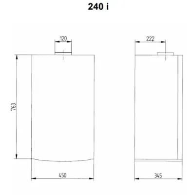 Котёл газовый Baxi Luna 3 240 i CSE45224366-