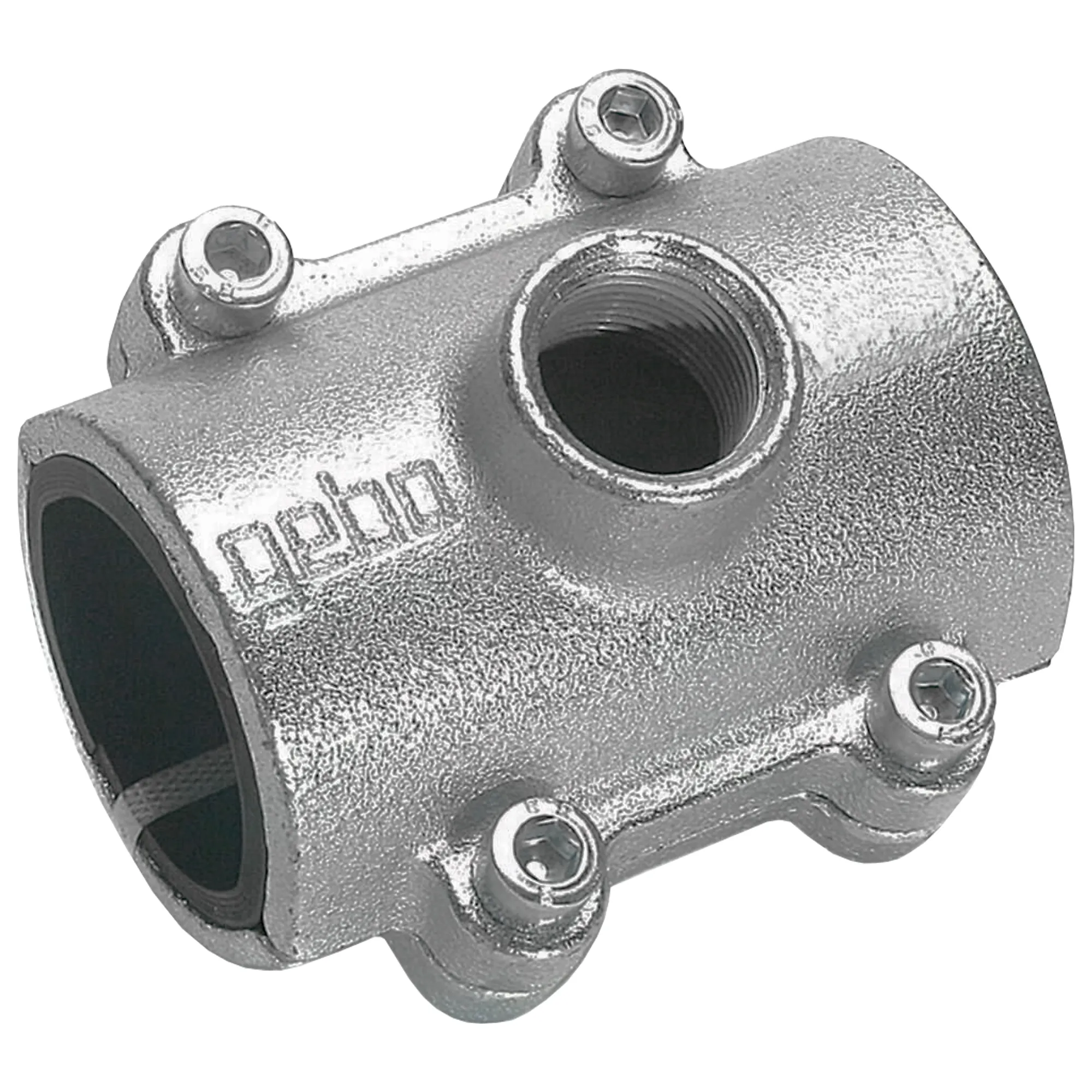 Обойма ремонтная чугунная с отводом ANB 3/4"х1/2" оцинкованная Gebo 01.261.28.0201