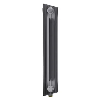 Радиаторы Royal Thermo PianoForte 500 Silver Satin VDR биметаллические, серебристые нижнее правое подключение
