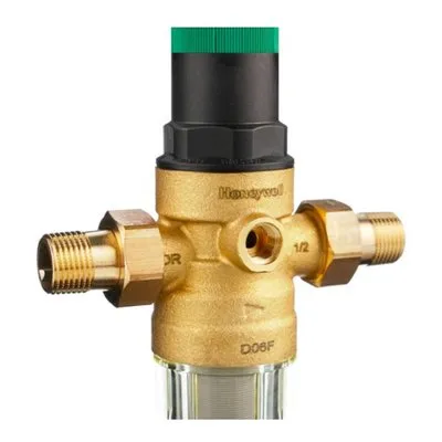 Фильтр промывной Honeywell-Braukmann 3/4" для холодной воды с регулятором давления FK06-3/4"AA