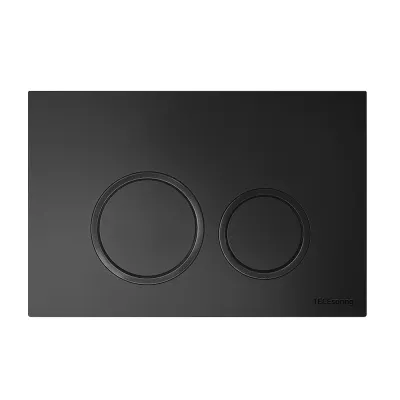 Инсталляция для унитаза Tece TECEspring Base 4 в 1 с панелью смыва TECEspring R Чёрная матовая S401104