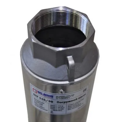 Насос погружной скважинный 5" Belamos 5TF115/30 кабель 1,5 м 5TF115/30