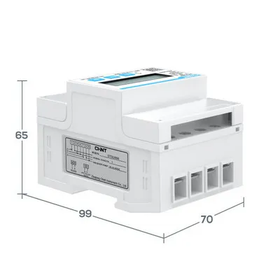 Счётчик электроэнергии 3-фазный CHINT (RS-485,DIN-рейка) DTSU666 EctoControl ec01075