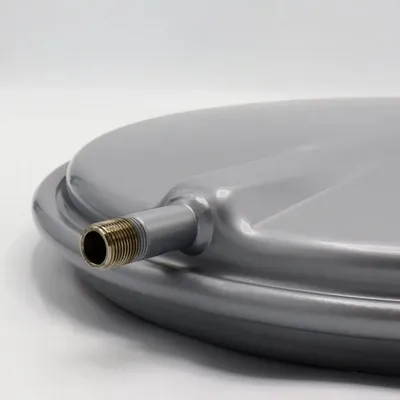 Расширительный бак для котлов Vaillant 6 л с переходником 3/8" круглый серый (0020020019, 181061, 181057, 2406800), ET-ROU-6L-G3/8/181061P