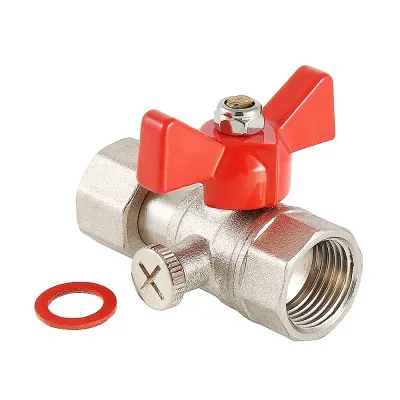 Кран для манометра 1/2" Valtec VT.807.N.0404