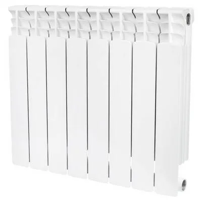 Радиатор отопления Stout Space 500 8 секций биметаллический секционный боковое подключение SRB-0310-050008