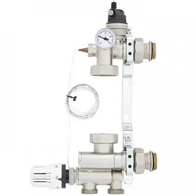 Смесительный узел для тёплого пола (без насоса) FIV UFH Mixing Controller 6285R000(6132R000)
