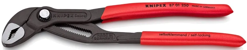 Клещи сантехнические переставные Cobra 250 мм Knipex KN-8701250