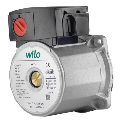 Двигатель циркуляционного насоса Wilo TSL 12/6-3c (против часовой стрелки) (87186450600, 87186481810, 87186457900), TSL-12/6-3C