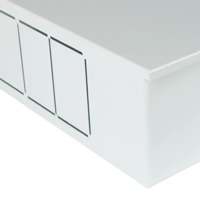 Коллекторный шкаф ШРН-1 наружный 4-5 выходов (651х120х454) Stout SCC-0001-000045