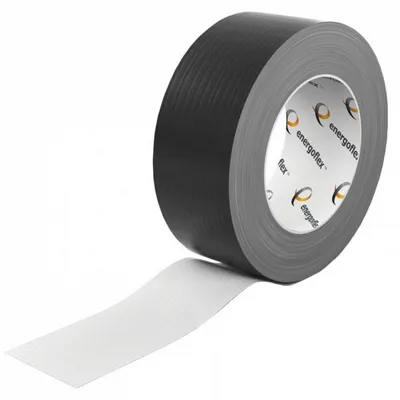 Лента-скотч армированная 48 мм х 25 м чёрная Energoflex EFXL04825ARSKBK