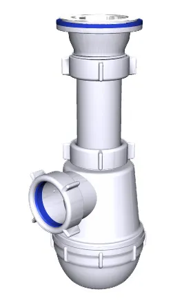 Сифон для раковины 11/2"х40 АНИ пласт A0100