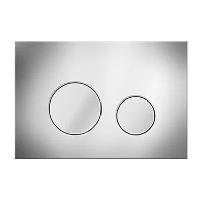 Клавиша смыва Elsen пластик круглая форма, хром E11.chrome