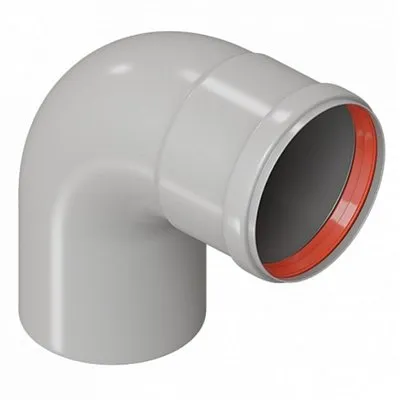 Отвод дымохода 90° Ø80 MF Royal Thermo RTF07.030