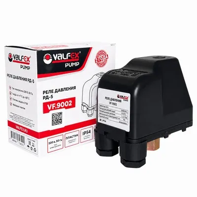 Реле давления РД-5 Valfex 1/4" НГ (1-5,3 бар, 230 В) IP44 VF.9002