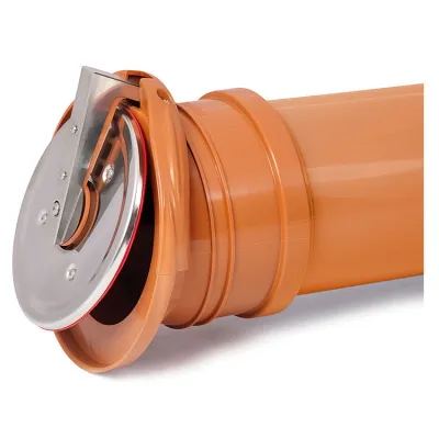 Клапан обратный канализационный выпускной Karmat Ø110 ZBK110