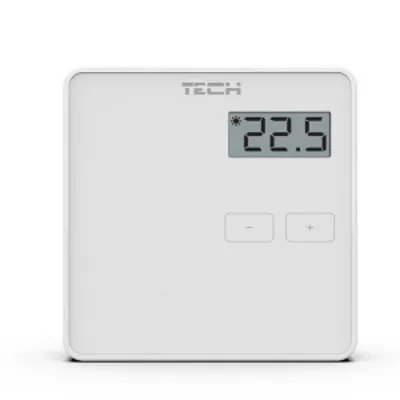 Терморегулятор проводной двухпозиционный непрограммируемый ST-294v1 Tech серия 5/10, с датчиком  влажности