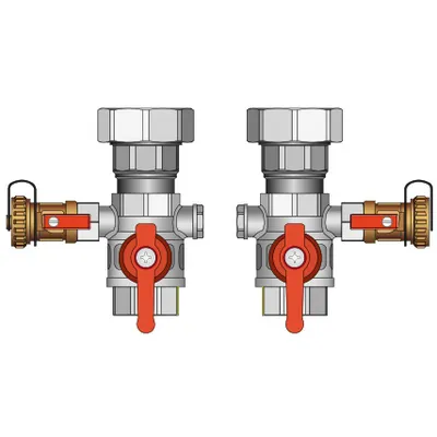 Комплект отсечной арматуры Meibes M45401.1