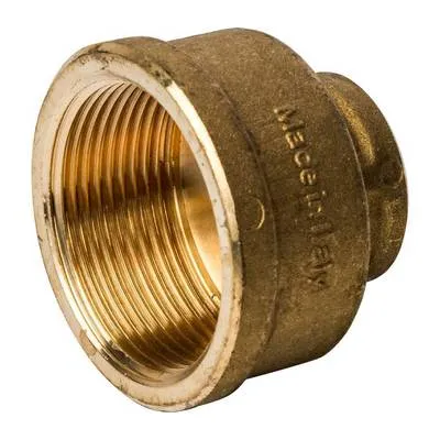 Муфта латунная переходная внутренняя резьба Stout