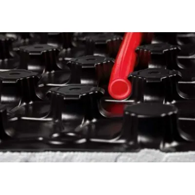 Мат для тёплого пола с бобышками Экопол S=0,88 м2 с покрытием