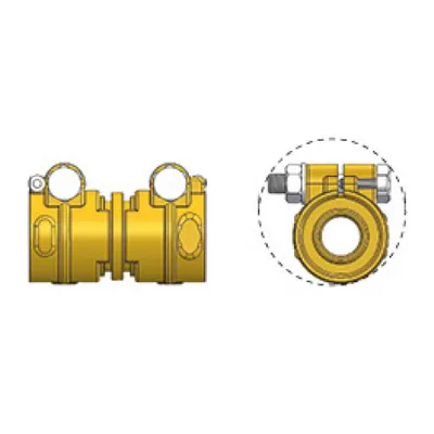 Муфта соединительная прямая для двух труб PE-Xa Terrendis