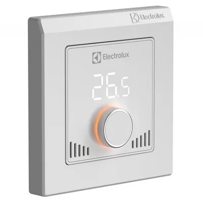 Терморегулятор Electrolux ETS-16W с дополнительной чёрной панелью (управление Wi-Fi) НС-1432045