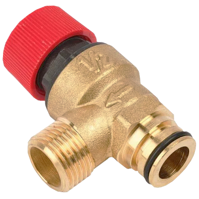 Предохранительный клапан для котлов Baxi НР 1/2" 3 бар латунь (710071200, 0020094650, 6040211), SVB-01-GDQ20