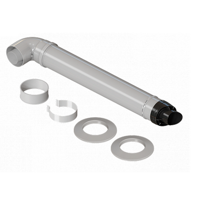 Комплект дымохода коаксиальный для конденсационных котлов Ø80/125L Royal Thermo RTF20.040