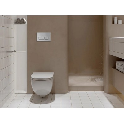 Инсталляция для унитаза Tece TECEspring 4 в 1 с панелью смыва TECEspring V Хром глянец S955201